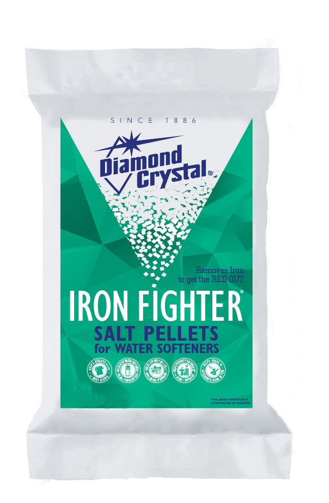 Diamond Crystal Iron Fighter Pellets 25 pound bags – Vern Dale's Water  Center